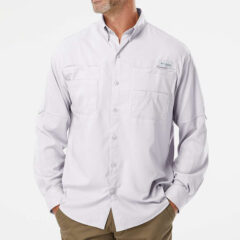 Columbia PFG Tamiami™ II Long Sleeve Shirt - Columbia_212467_Cool_Grey_Front_High_Model