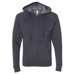 Independent Trading Co. Special Blend Raglan Full-Zip Hooded Sweatshirt - Independent_Trading_Co_PRM33SBZ_Midnight_Navy_Front_High
