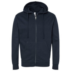 Independent Trading Co. Midweight Full-Zip Hooded Sweatshirt - Independent_Trading_Co_SS4500Z_Navy_Front_High