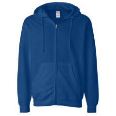 Independent Trading Co. Midweight Full-Zip Hooded Sweatshirt - Independent_Trading_Co_SS4500Z_Royal_Front_High