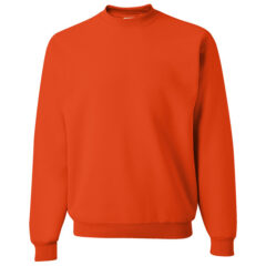 JERZEES NuBlend® Crewneck Sweatshirt - JERZEES_562MR_Burnt_Orange_Front_High