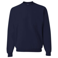 JERZEES NuBlend® Crewneck Sweatshirt - JERZEES_562MR_J_Navy_Front_High