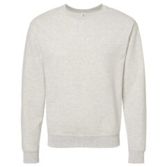 JERZEES NuBlend® Crewneck Sweatshirt - JERZEES_562MR_Oatmeal_Heather_Front_High