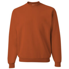 JERZEES NuBlend® Crewneck Sweatshirt - JERZEES_562MR_Texas_Orange_Front_High