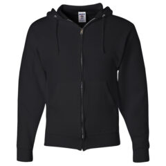 JERZEES NuBlend® Full-Zip Hooded Sweatshirt - JERZEES_993MR_Black_Front_High