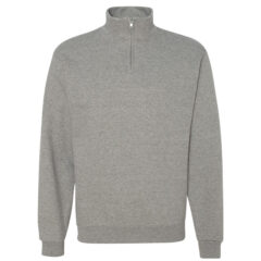 JERZEES Nublend® Cadet Collar Quarter-Zip Sweatshirt - JERZEES_995MR_Oxford_Front_High
