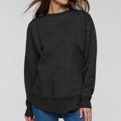 LAT Women's Weekend Fleece Crewneck Sweatshirt