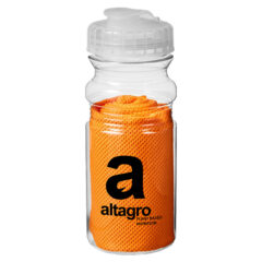 Water Bottle and Cooling Towel Set