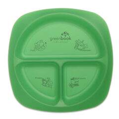 Children’s Portion Plate - 1381_Tgreen