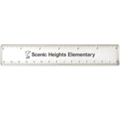 Six-Inch Plastic Ruler - 1431_13_tfrost