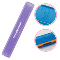 Twelve-Inch Leading Edge™ Ruler - 1440_Tpurple_inset