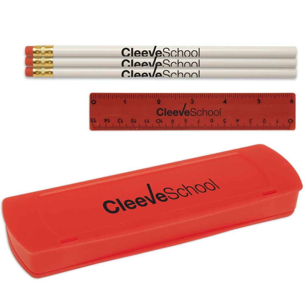 Back-to-School Kit with Printed Contents - 1466_red