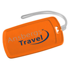 Traveler Rectangular Luggage Tag - 1720_orange-1484762660