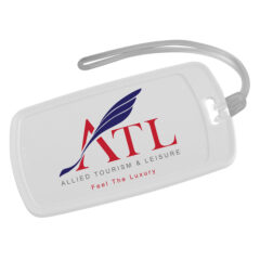 Traveler Rectangular Luggage Tag - 1720_white-1484762663