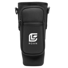 Intrepid Tumbler RPET Sling with Pouch – 40 oz - 30140_BLK_Silkscreen