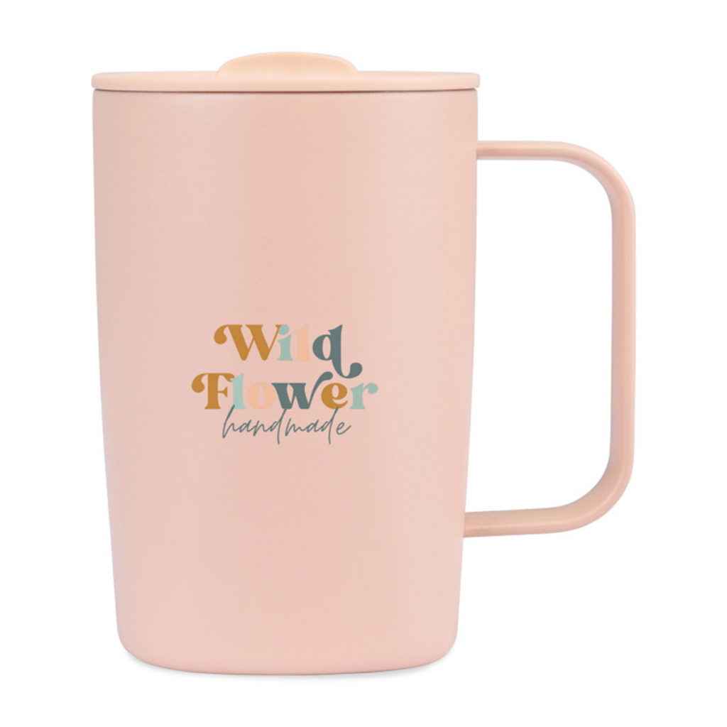 Aviana™ Rowan Recycled Mug – 15 oz - Aviana Rowan Recycled Mug 8211 15 Oz 8211 Light Peach