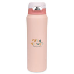 Aviana™ Rowan Recycled Sip Lid Bottle – 16 Oz. - Aviana Rowan Recycled Sip Lid Bottle 8211 16 Oz 8211 Light Peach