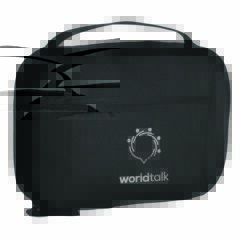 rPET Electronics Travel Pouch - BAG700_BLACK_DIRECT-SCREEN-BAGS