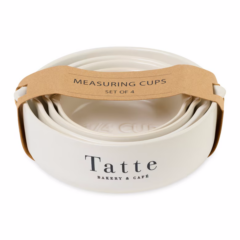 Be Home® Brampton Nested Stoneware Measuring Cups - Be Home Brampton Nested Stoneware Measuring Cups 8211 White