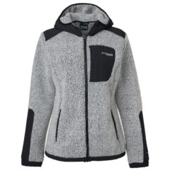 Columbia Women’s Arctic Crest™ Sherpa Full-Zip Jacket - Columbia_208903_White-_Black_Front_High