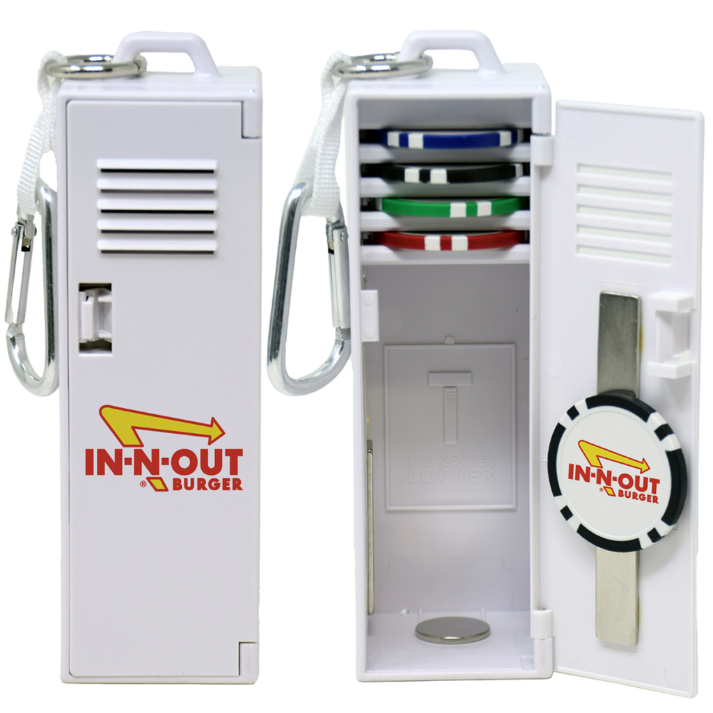Marker Locker Golf Ball Marker Organizer - GAC1006_WHITE