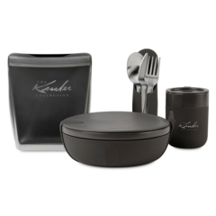 W&P Porter Sustainable Impact Ceramic Lunch Bundle - W038P Porter Sustainable Impact Ceramic Lunch Bundle 8211 Charcoal