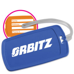 Traveler Rectangular Luggage Tag - main