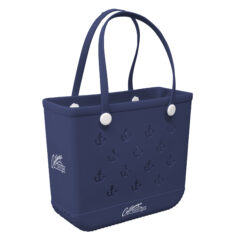 EVA Mini Beachcomber Anchor Tote Bag - BAG513-OCEAN_NAVY_SCREEN-PRINT