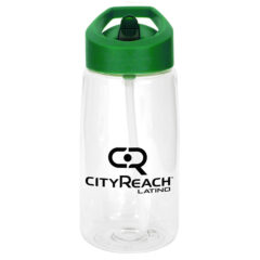 Pop-Up Recycled Water Bottle – 18 oz - CPP_4270_Dark-Green_178818