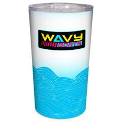 Turbulent Wave Mug with Full Color Imprint - 20 oz