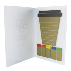 Coffee Cup-Shaped Sticky Notepad - CPP_7333_sticky-notes_608569