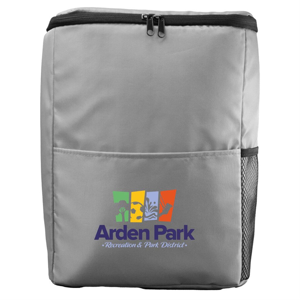 Sporty Recycled Cooler Backpack - CPP_7385_gray_608899