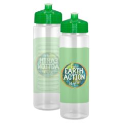 Sporty Water Bottle with Debossed Imprint – 24 oz - CPP_7389_green_608579