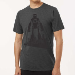 ANETIK Low Pro Tech T-Shirt - ANETIK_MVLPRS8_Charcoal_Heathered_Front_High_Model
