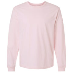 BELLA + CANVAS 6 oz. Heavyweight Long Sleeve Tee - BELLA__CANVAS_3511_Soft_Pink_Front_High