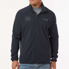 Columbia Spectre Ridge™ II Tech Fleece Full-Zip Jacket - Columbia_209751_Black_Front_High_Model
