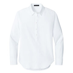 Mercer+Mettle® Women’s Long Sleeve Modern Oxford Shirt - MercerMettle