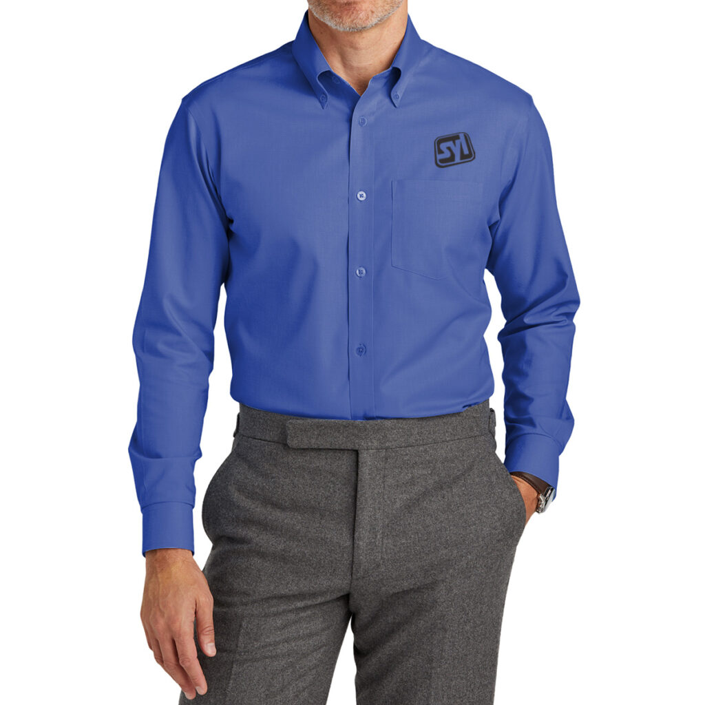 Brooks Brothers® Tall Wrinkle-Free Stretch Nailhead Shirt - Brooks Brothers