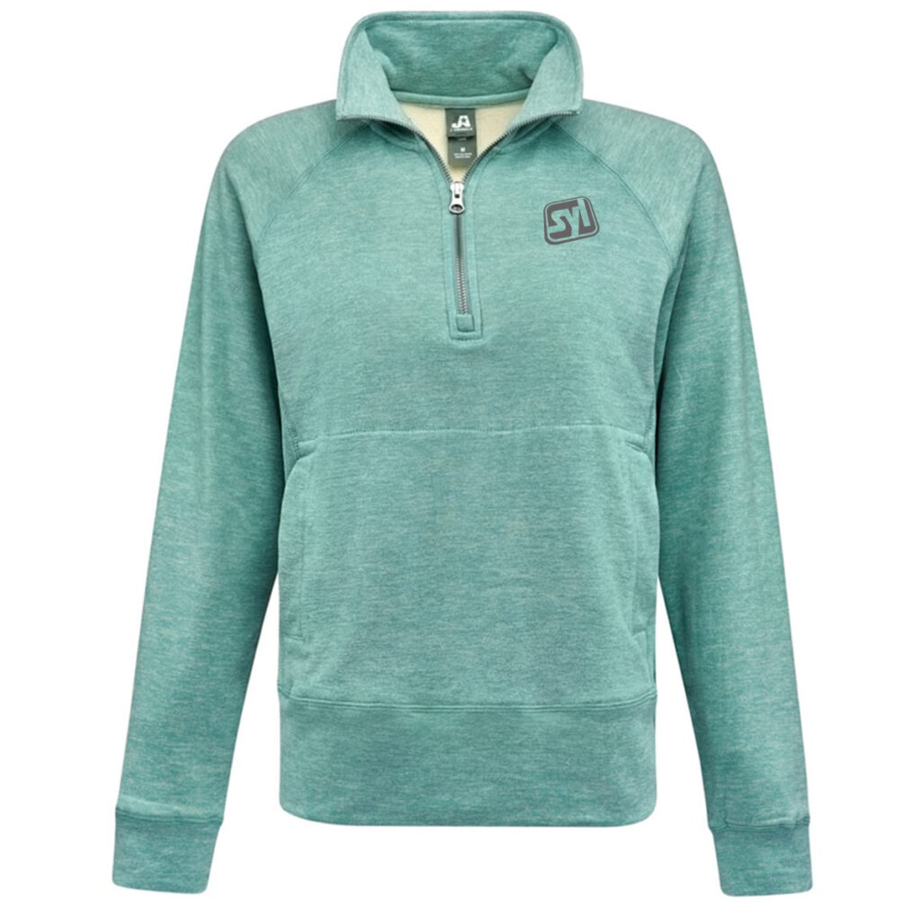 J. America Women’s Electric Fleece Quarter-Zip Sweatshirt - main