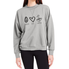 Glyder Ladies' Vintage Oversized Crew Pullover