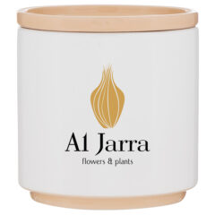 blume Ceramic Planter – 22 oz - vanilla