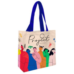 Sublime Series Tote Bag - 30177_WHTBLU_Sublimation