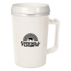 Thermo Insulated Mug – 34 oz - 5934_WHT_Silskcreen