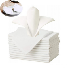 Cloth Napkin - Cloth napkin 8211 white
