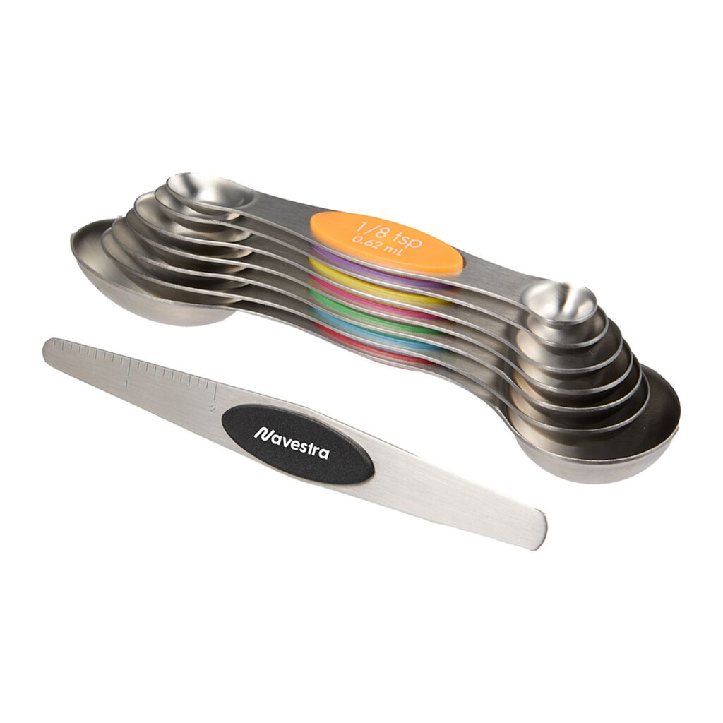 Kitchi Magnetic Measuring 8-Piece Spoon Set - SM-2262-1