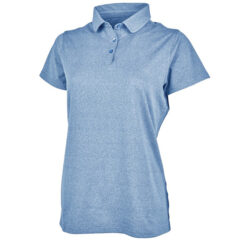 Women’s Heathered Eco-Logic Stretch Polo - lrh