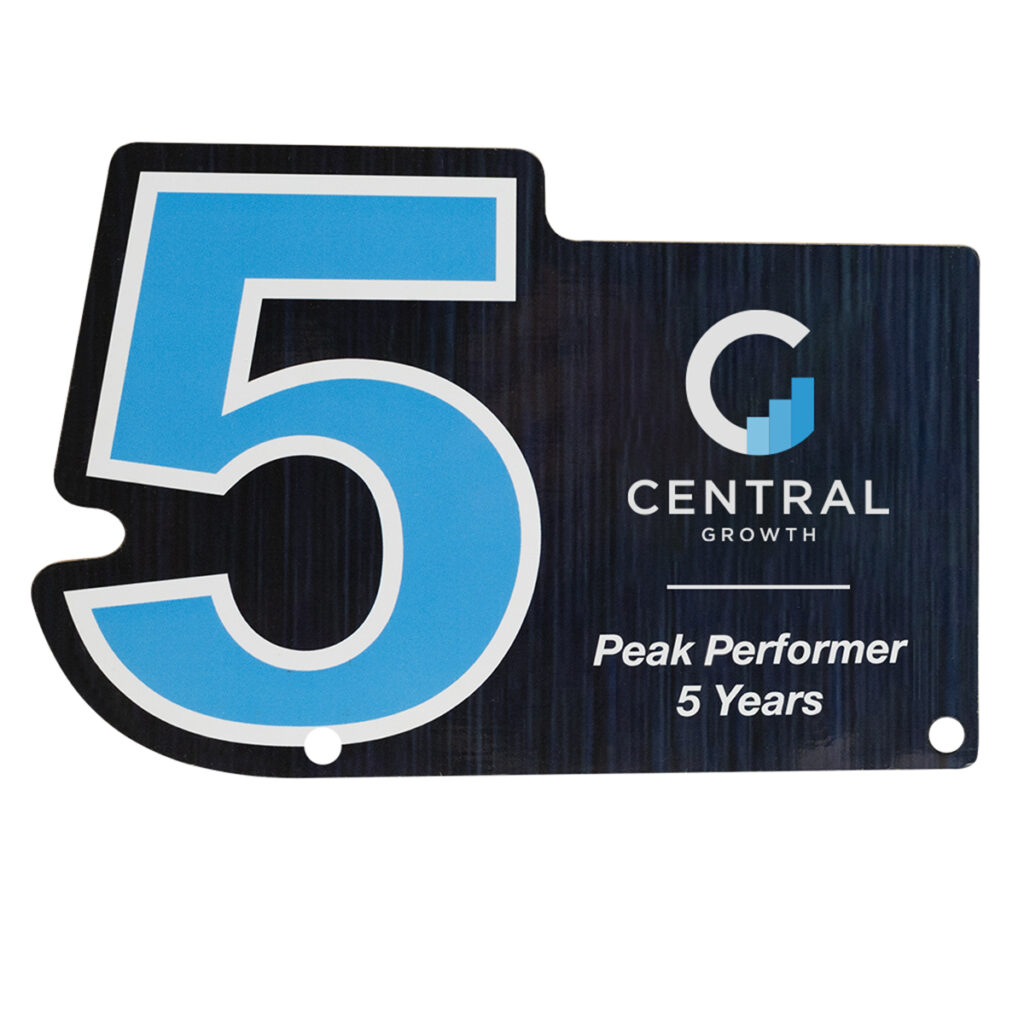 Custom Shape Acrylic Award – 10″ - 10098_ACRYLIC_4CP