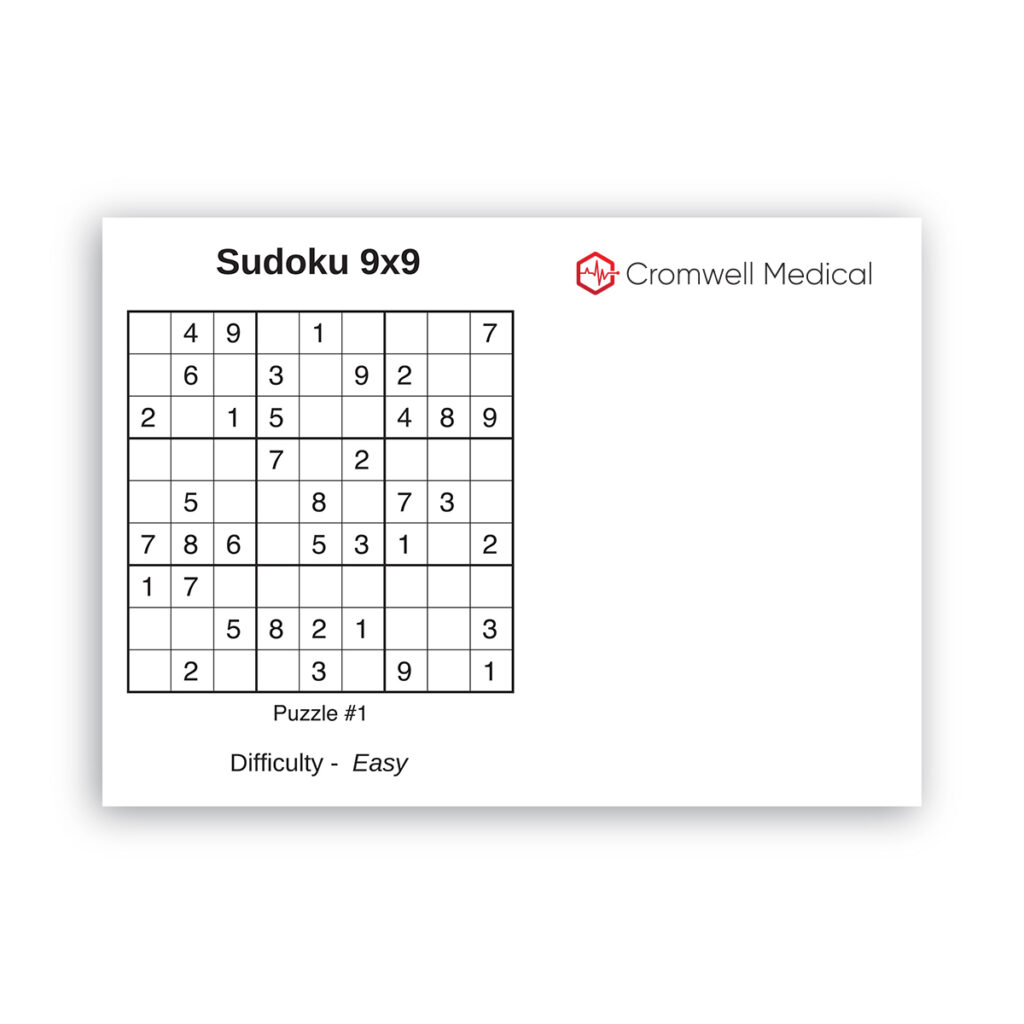 Post-it® Custom Printed Coloring Pad – 25 Sheets - 1323_WHT_4CP