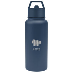Jasper Recycled Stainless Steel Bottle – 32 oz - 50425_NAV_Laser