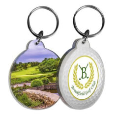 Custom Shape Acrylic Key Tag - AKT-D-Golf-600215600